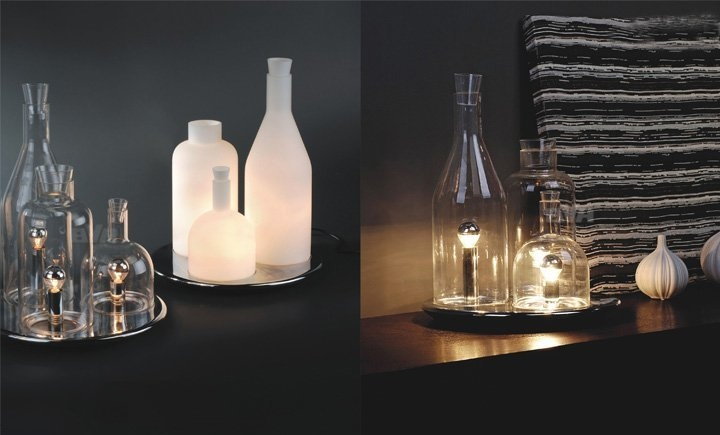 BVH博威灯饰 Bacco 123 table lamp 瓶子外形 台灯 场景